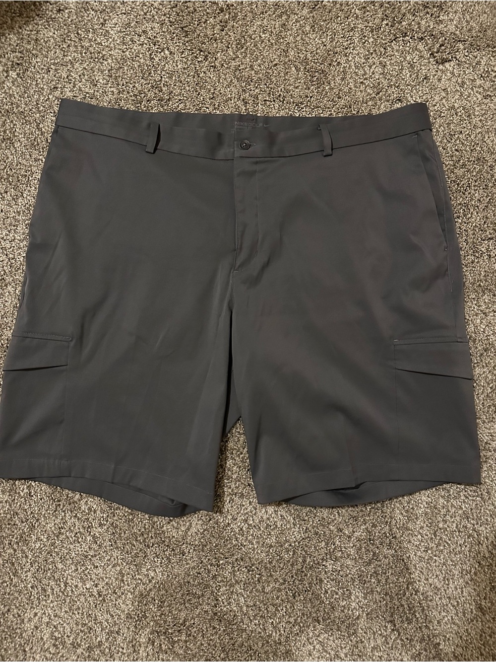 Nike Golf Dri-Fit Men's Dark Gray Cargo Shorts
